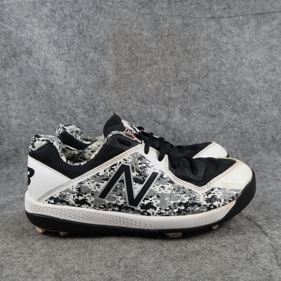 New Balance Other - New Balance Shoes Big Kids 5 Baseball Cleats Youth Sport Athletic Black White